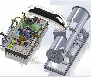 N1.0-1.6 ชุดเครื่องกำเนิดไฟฟ้ากังหันไอน้ำควบแน่น