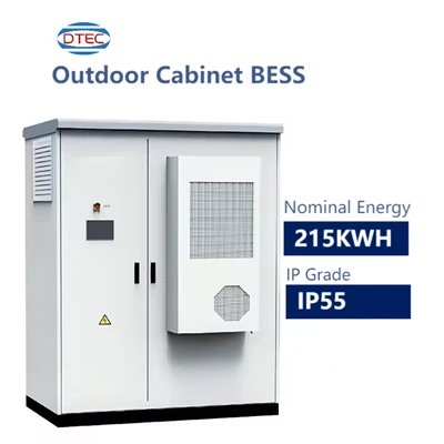 Bess 215kWh ตู้เก็บพลังงานเชิงพาณิชย์เชิงพาณิชย์อุตสาหกรรม